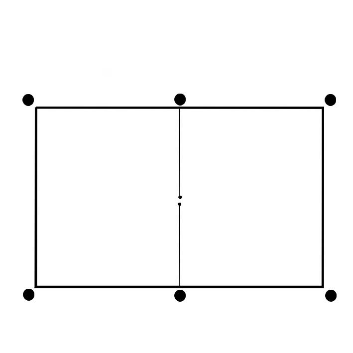 Sonnensegelanlage Rechteck 400 x 600 cm